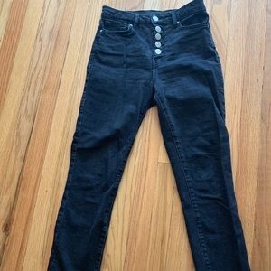 BDG Black girlfriend high waisted denim jeans